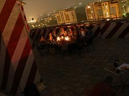 Чай по-киевски на крыше